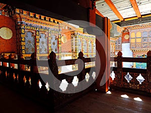 Interiors of Punakha Dzong, Bhutan