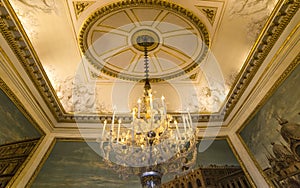 Interiors of Royal Palace, Brussels, Belgium