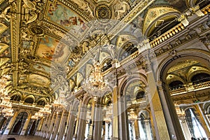 Interiors of Royal Palace, Brussels, Belgium