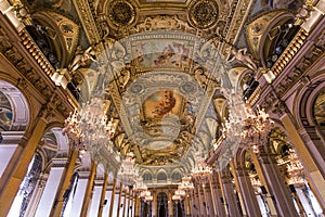 Interiors of Royal Palace, Brussels, Belgium