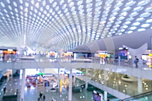 Interiors Of Shopping Mall