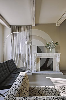 Interiors shots of a modern living room