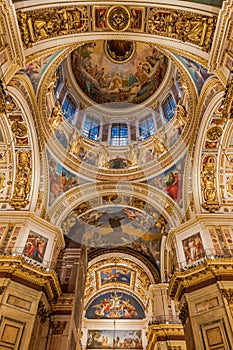 Interiors of St. Isaac Cathedral
