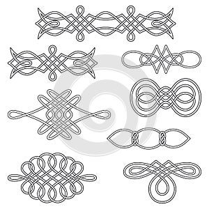 Interlaced decorations