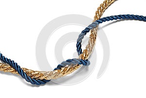 Interlaced ropes photo