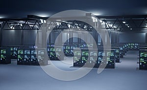 Server network doing complex operations