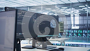 Interlinked computers in data center creating server network