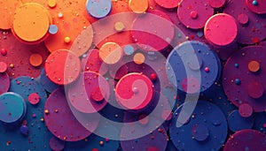 Interlocking circles creating a seamless texture, texture, pattern background, abstract pattern