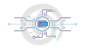 Interlocking Diamond Pattern Vector. Elegant Geometric Grid Design, vector design Generative AI