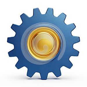 Interlocking gears symbolizing mechanical integration and precision engineering