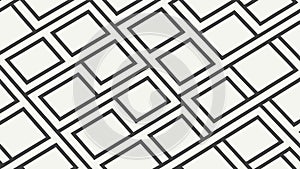 Interlocking geometric grid pattern, symbolizing order and modern design, vector design Generative AI