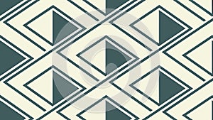 Interlocking Geometric Triangles Seamless Pattern, vector design Generative AI