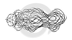 Interlocking Hexagon Geometric Shapes Abstract Vector, vector design Generative AI