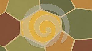 Composition is abstract emphasizing the contrast and harmony of