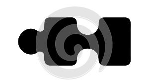 Interlocking Puzzle Piece, Problem Solving and Connection, vector design Generative AI