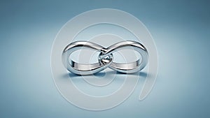 Interlocking Silver Rings