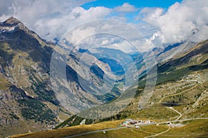 Interlocking Spurs near the Matterhorn Mountain in Zermatt, Switzerland