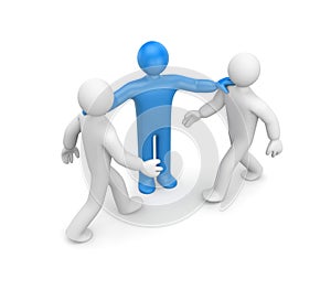 Intermediary in the conflict decision