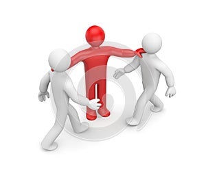 Intermediary in the conflict decision