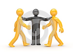 Intermediary in the conflict decision