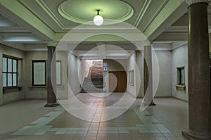 Intermediate hall in railway station Ruse
