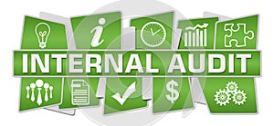 Internal Audit Green Symbols Top Bottom