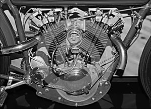 Internal combustion engine from motorcycle