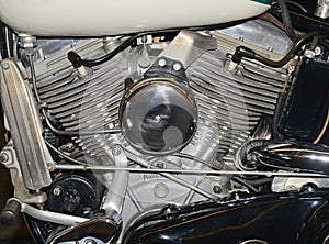 Internal combustion engine from motorcycle