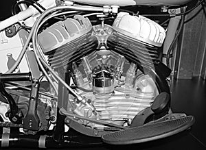 Internal combustion engine from motorcycle