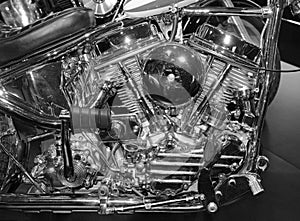Internal combustion engine from motorcycle