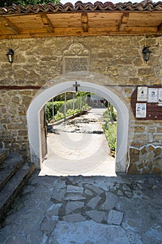 Internal door at the Monastery of Saint Nicholas