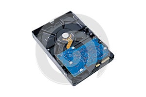 Internal hard disk drive for desktop computer pc, isolate on white background