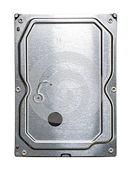 Internal Hard Disk Drive on a White Isolated Background