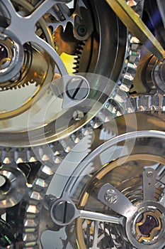 Internal mechanism of clock