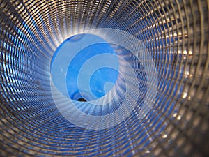 Internal Pipe (Blue) Abstract