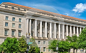 Internal Revenue Service Building in Washington DC, USA