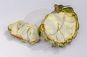 Internal Of Ripe Sweetsop