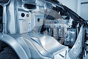 The internal structure of automobile engine