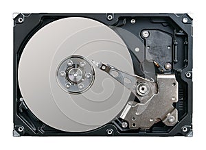 Internal structure of a hard disk drive, HDD