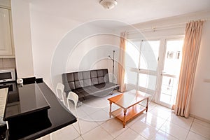 internal view of a modern living room