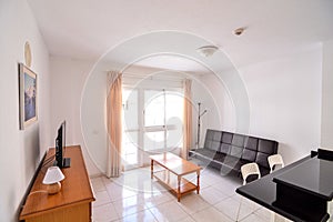 internal view of a modern living room