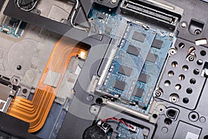 Internal wiring and computer electrical components