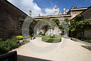 Internal yard Dyrham park house