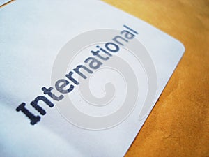 International