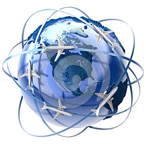 International air travel