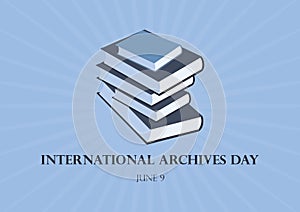 International Archives Day vector