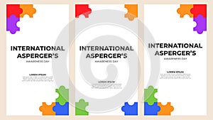 International aspergers awareness day social media post