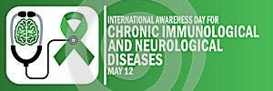 International awareness Day for Chronic Immunological and Neurological Diseases