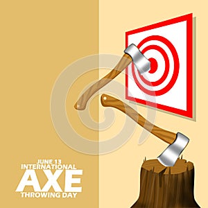 International Axe Throwing Day on June 13