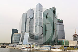 The international business centre of Moscow - City